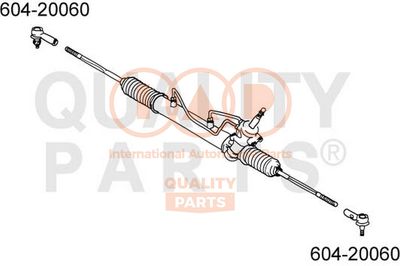 60420060 IAP QUALITY PARTS Наконечник поперечной рулевой тяги