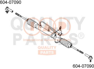 60407090 IAP QUALITY PARTS Наконечник поперечной рулевой тяги