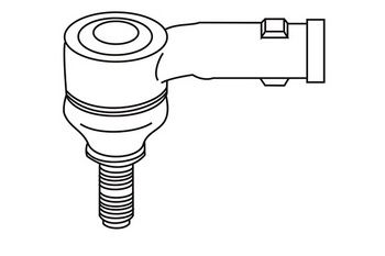 361389 WXQP Наконечник поперечной рулевой тяги