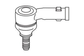 660087 WXQP Наконечник поперечной рулевой тяги