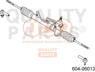 60406013 IAP QUALITY PARTS Наконечник поперечной рулевой тяги