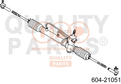 60421051 IAP QUALITY PARTS Наконечник поперечной рулевой тяги