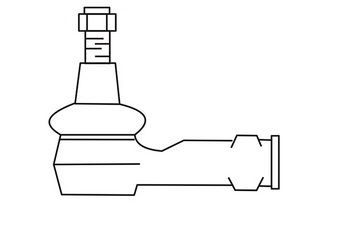 660089 WXQP Наконечник поперечной рулевой тяги