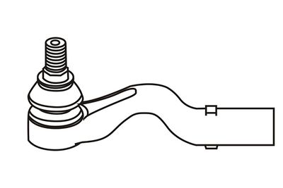 161383 WXQP Наконечник поперечной рулевой тяги