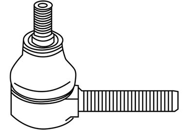 160585 WXQP Наконечник поперечной рулевой тяги