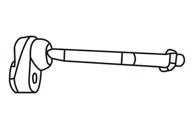 161617 WXQP Наконечник поперечной рулевой тяги