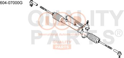 60407000G IAP QUALITY PARTS Наконечник поперечной рулевой тяги