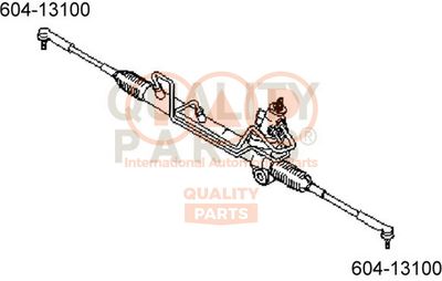 60413100 IAP QUALITY PARTS Наконечник поперечной рулевой тяги