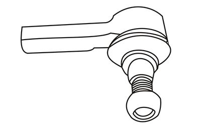 160633 WXQP Наконечник поперечной рулевой тяги