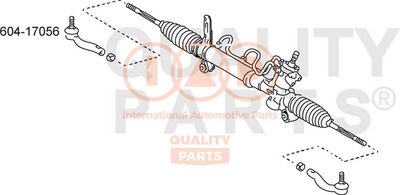 60417056 IAP QUALITY PARTS Наконечник поперечной рулевой тяги