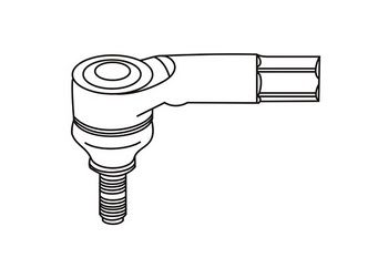 361663 WXQP Наконечник поперечной рулевой тяги