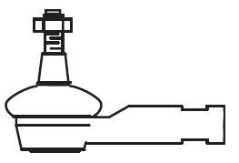 F3222 FRAP Наконечник поперечной рулевой тяги