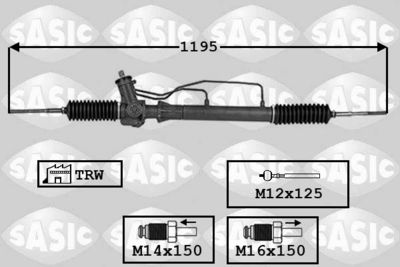 7006052 SASIC Рулевой механизм