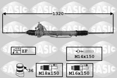 7006143 SASIC Рулевой механизм