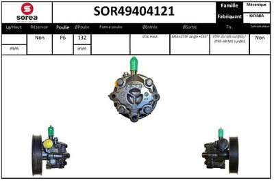 SOR49404121 EAI Гидравлический насос, рулевое управление