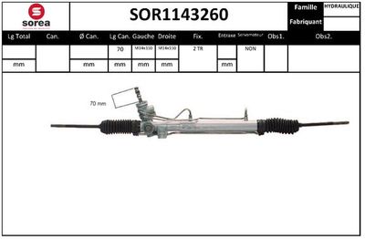 SOR1143260 EAI Рулевой механизм