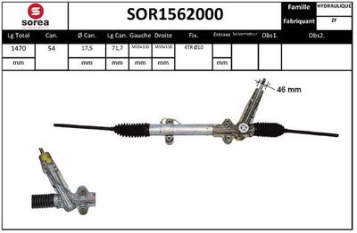 SOR1562000 EAI Рулевой механизм