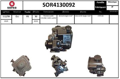 SOR4130092 EAI Гидравлический насос, рулевое управление