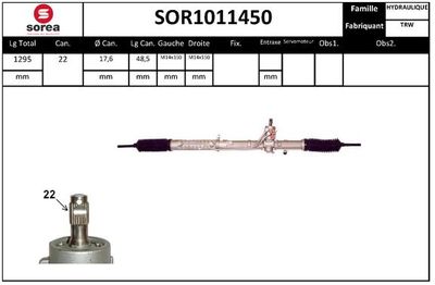 SOR1011450 EAI Рулевой механизм