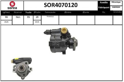 SOR4070120 EAI Гидравлический насос, рулевое управление