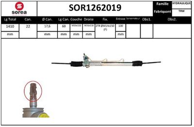 SOR1262019 EAI Рулевой механизм