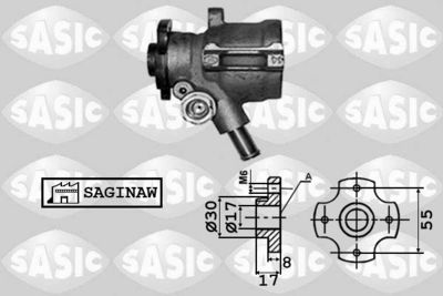 7070032 SASIC Гидравлический насос, рулевое управление