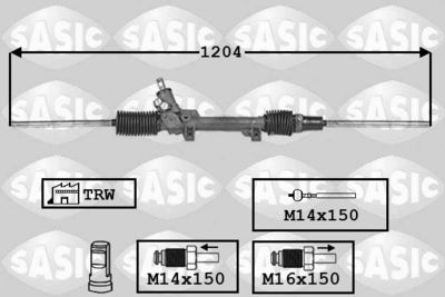 7170011 SASIC Рулевой механизм