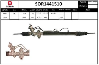 SOR1441510 EAI Рулевой механизм