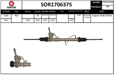 SOR1706375 EAI Рулевой механизм