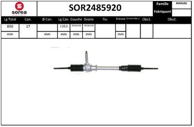 SOR2485920 EAI Рулевой механизм