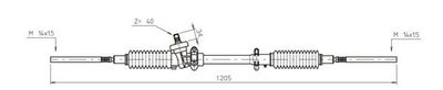 PO4004 GENERAL RICAMBI Рулевой механизм