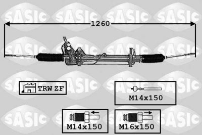 7006148 SASIC Рулевой механизм