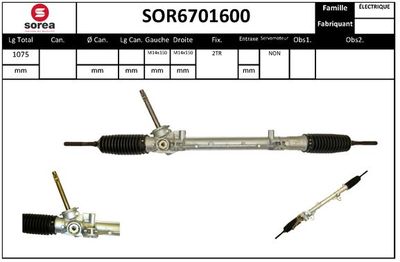 SOR6701600 EAI Рулевой механизм