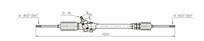 TA4013 GENERAL RICAMBI Рулевой механизм