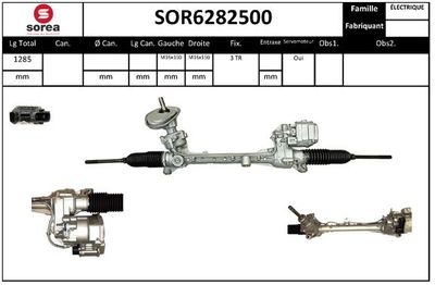 SOR6282500 EAI Рулевой механизм