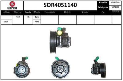 SOR4051140 EAI Гидравлический насос, рулевое управление