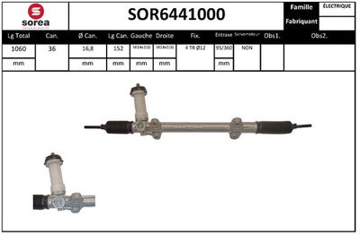 SOR6441000 EAI Рулевой механизм