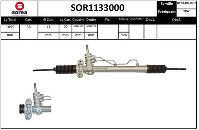 SOR1133000 EAI Рулевой механизм