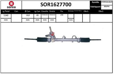 SOR1627700 EAI Рулевой механизм