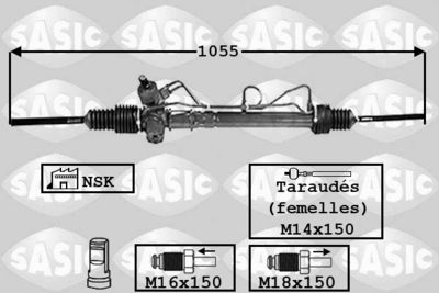 7174005 SASIC Рулевой механизм