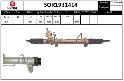 SOR1931414 EAI Рулевой механизм