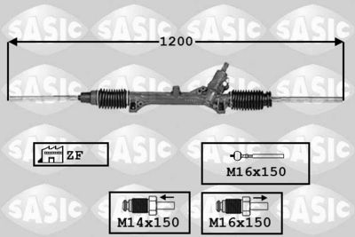 7006098 SASIC Рулевой механизм