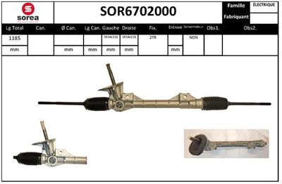 SOR6702000 EAI Рулевой механизм