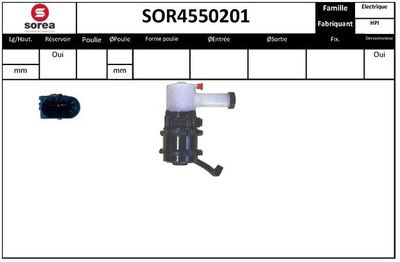 SOR4550201 EAI Гидравлический насос, рулевое управление