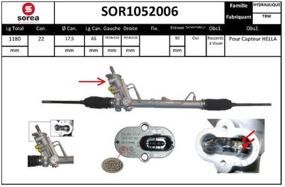 SOR1052006 EAI Рулевой механизм