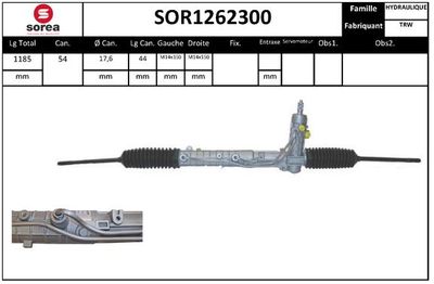 SOR1262300 EAI Рулевой механизм