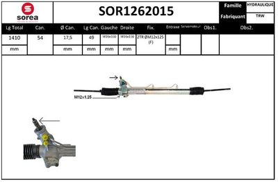 SOR1262015 EAI Рулевой механизм