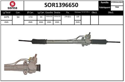 SOR1396650 EAI Рулевой механизм