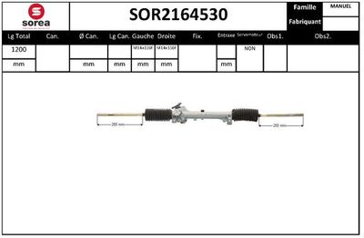 SOR2164530 EAI Рулевой механизм