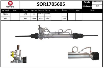 SOR1705605 EAI Рулевой механизм